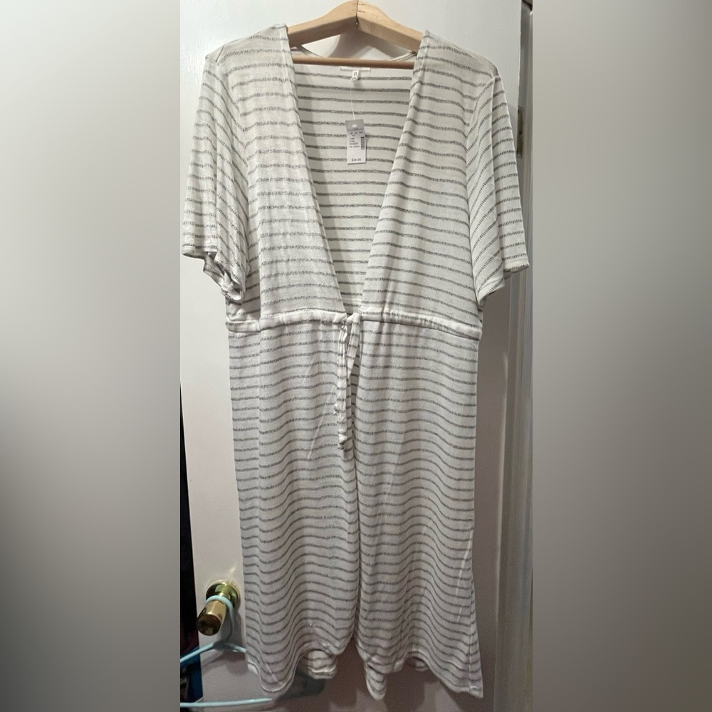 Maurices Striped Kimono